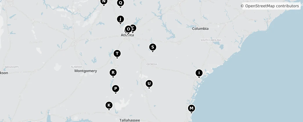 Map of Georgia