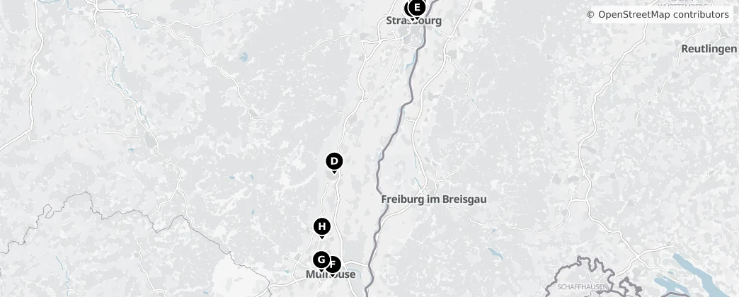 Map of Grand Est