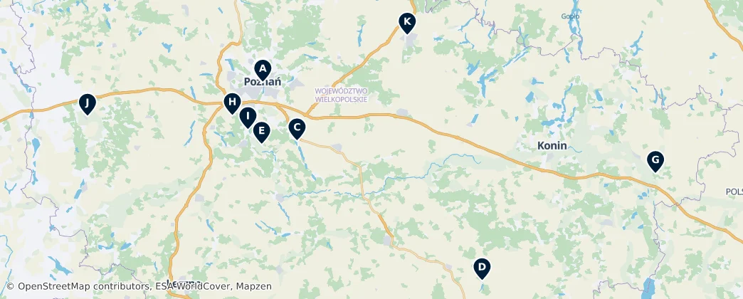Map of Büyük Polonya Voyvodalığı