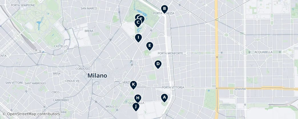 Map of Guastalla