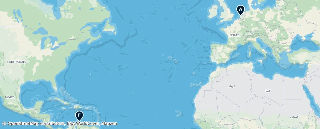 Map of Hollanda