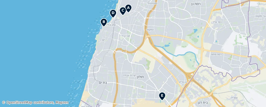Map of Holon