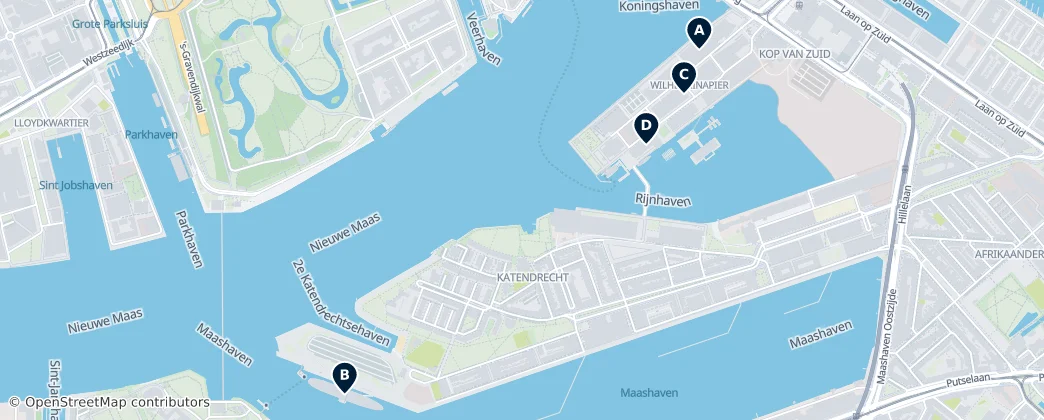 Map of IJsselmonde