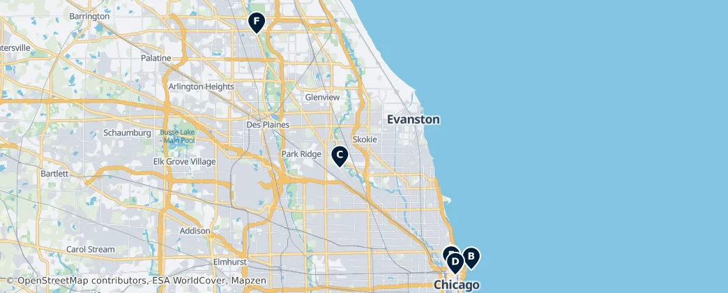 Map of Illinois