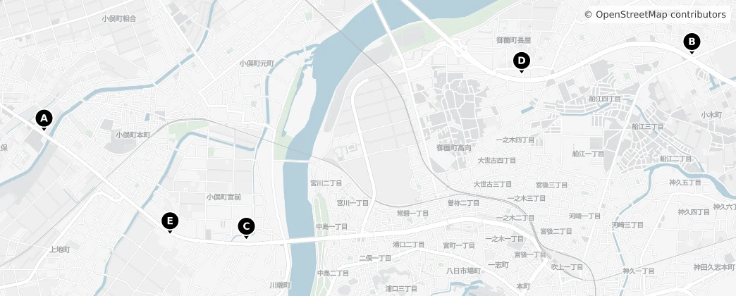 Map of Ise