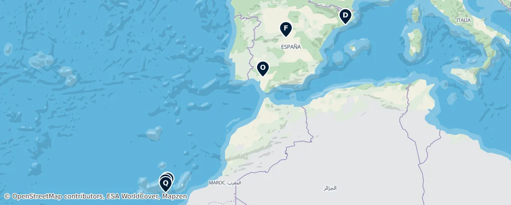 Map of İspanya