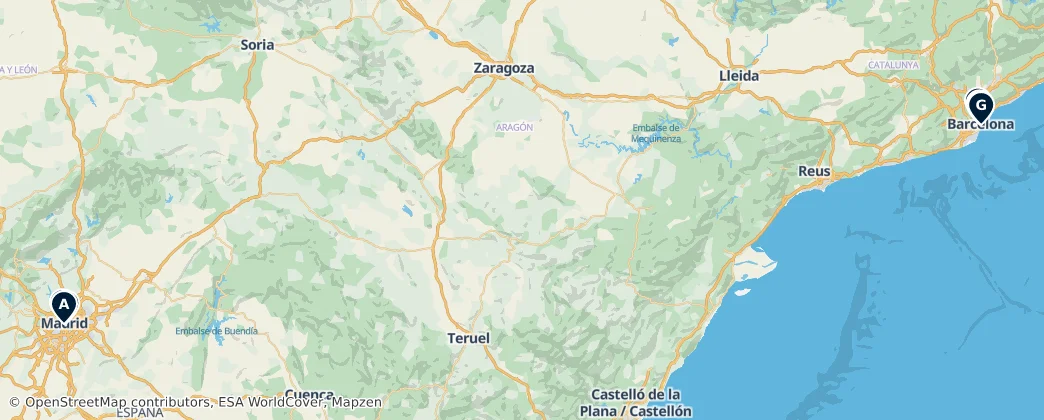 Map of İspanya