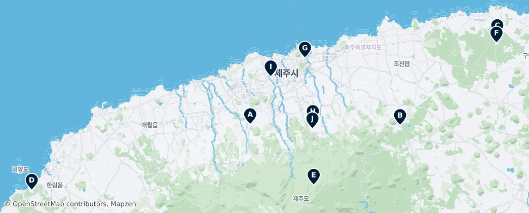 Map of Jeju