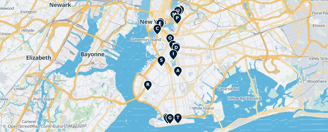 Map of Brooklyn