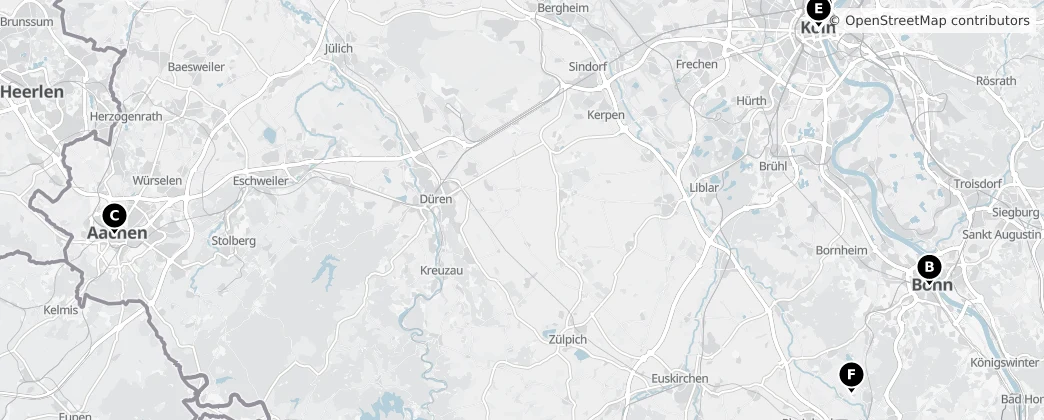 Map of Köln