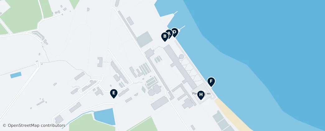 Map of Lanvéoc