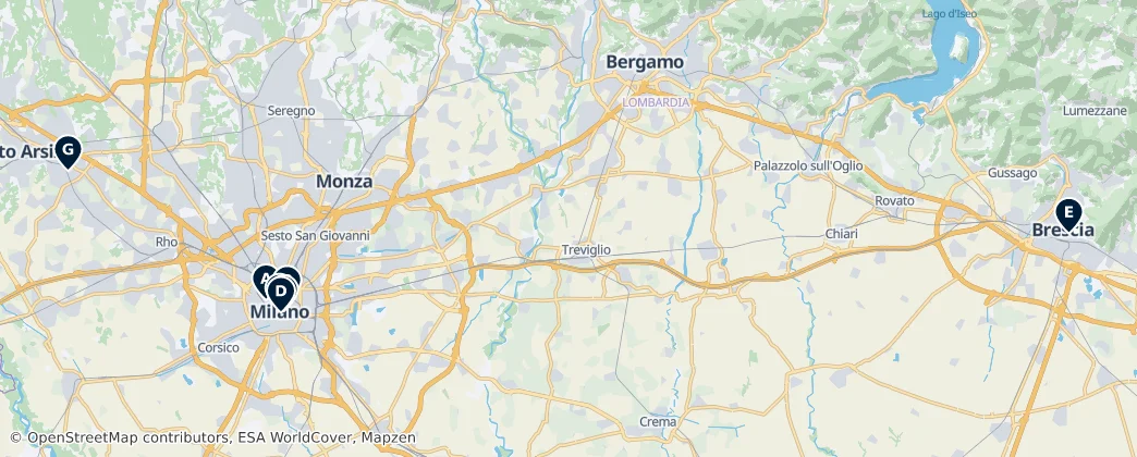 Map of Lombardiya