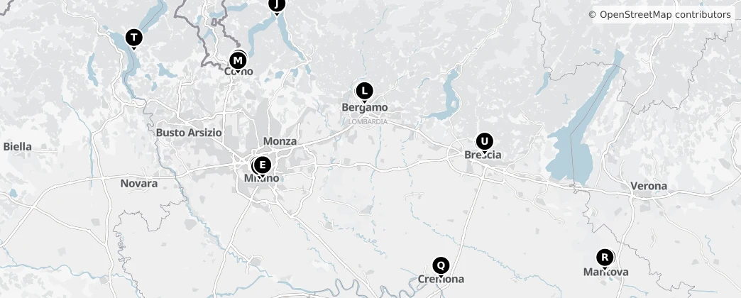 Map of Lombardiya