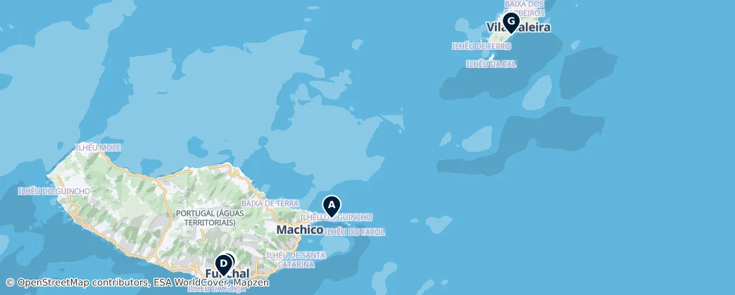 Map of Madeira