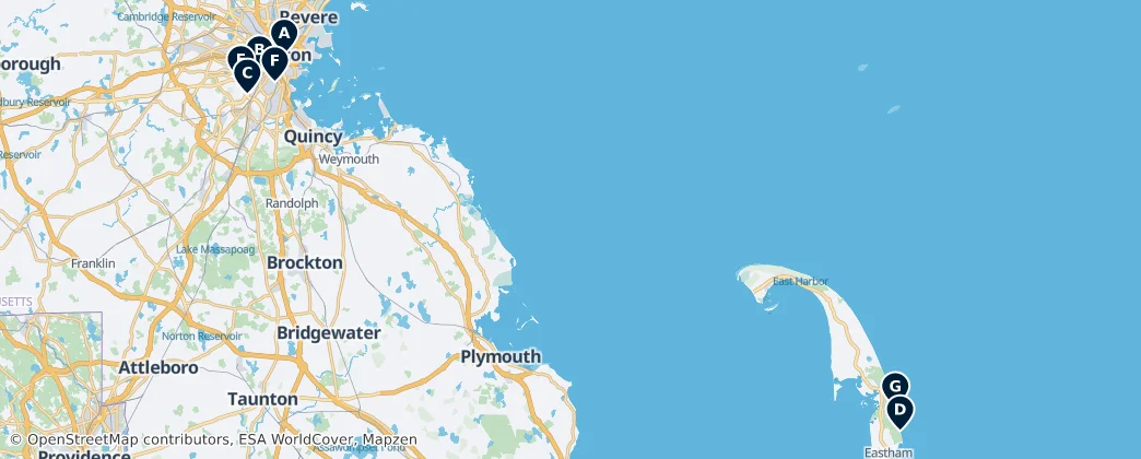 Map of Massachusetts
