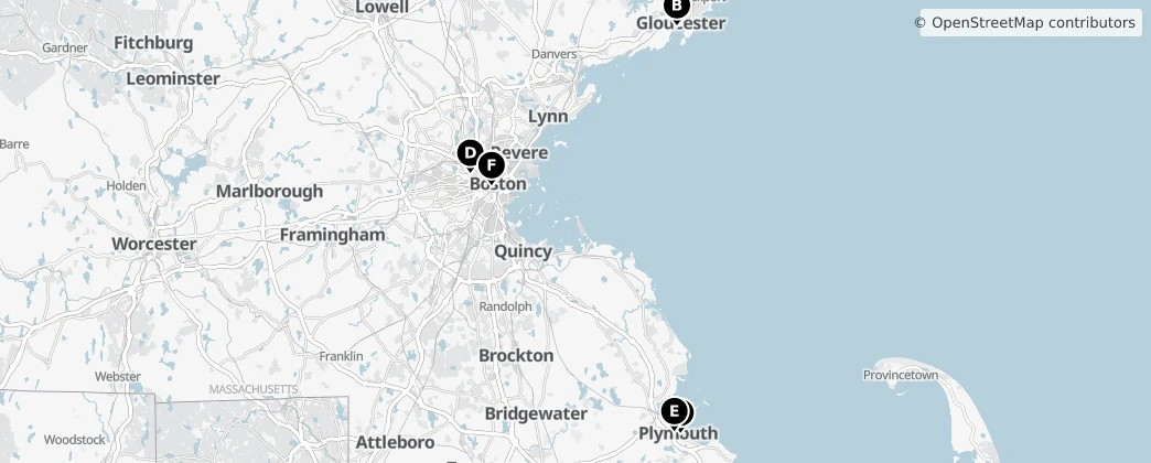 Map of Massachusetts