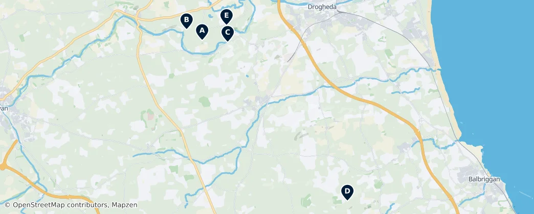 Map of Meath Kontluğu