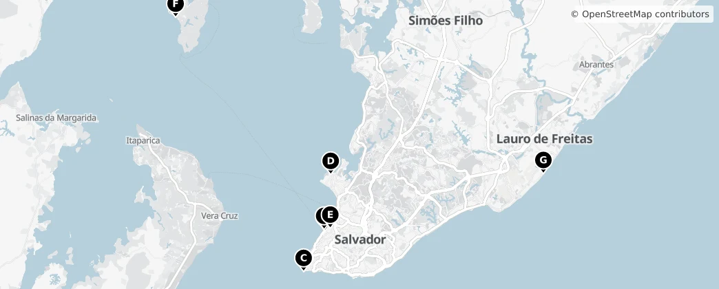 Map of Região Geográfica Intermediária de Salvador