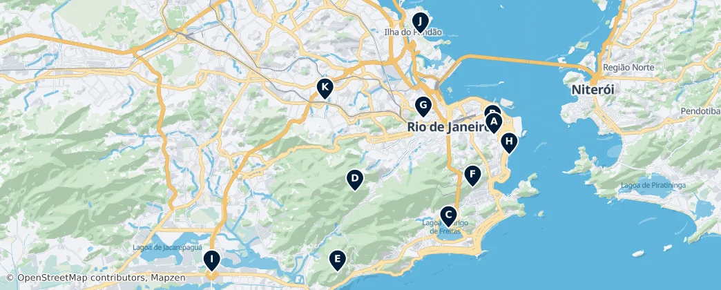 Map of Região Geográfica Imediata do Rio de Janeiro