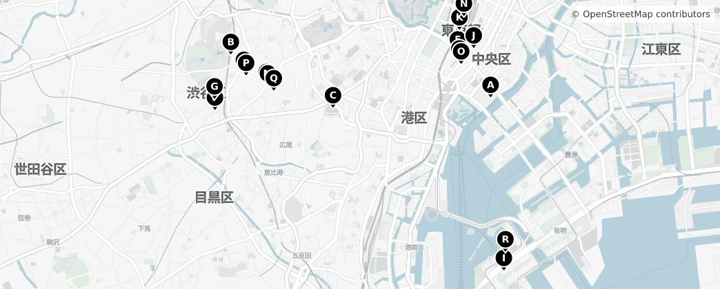 Map of Minato