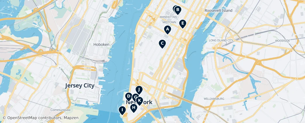 Map of New York