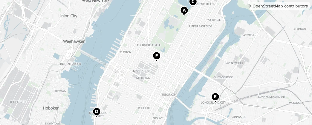 Map of New York