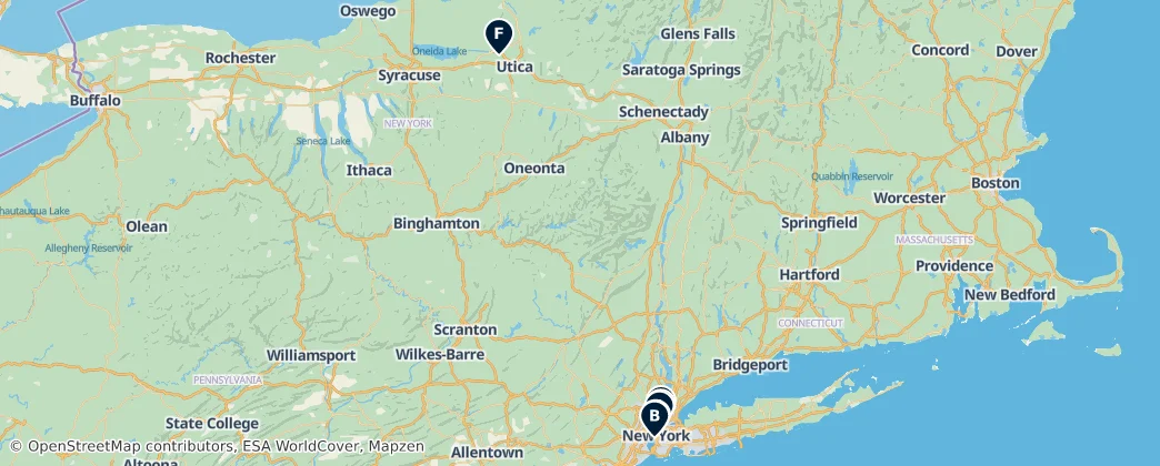 Map of New York