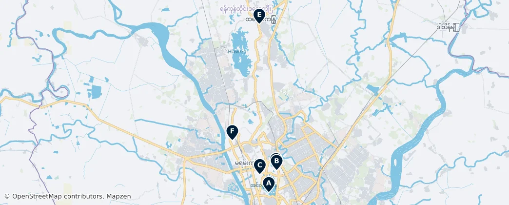 Map of Northern District
