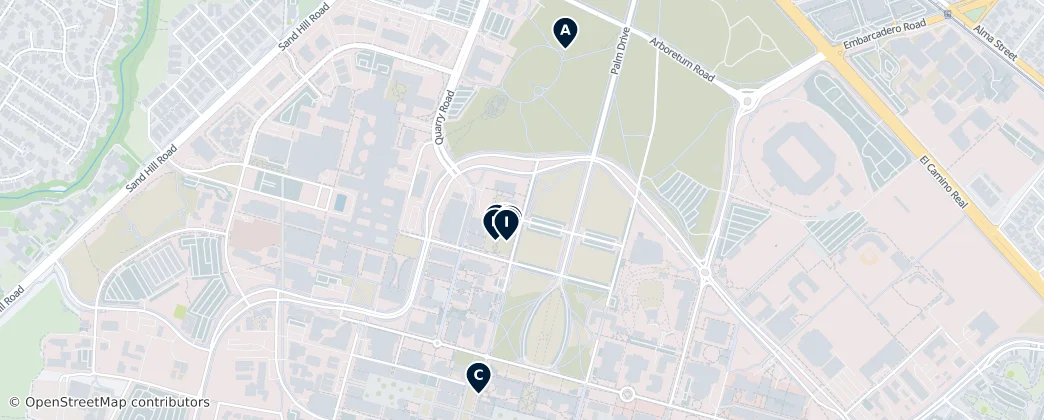 Map of Palo Alto