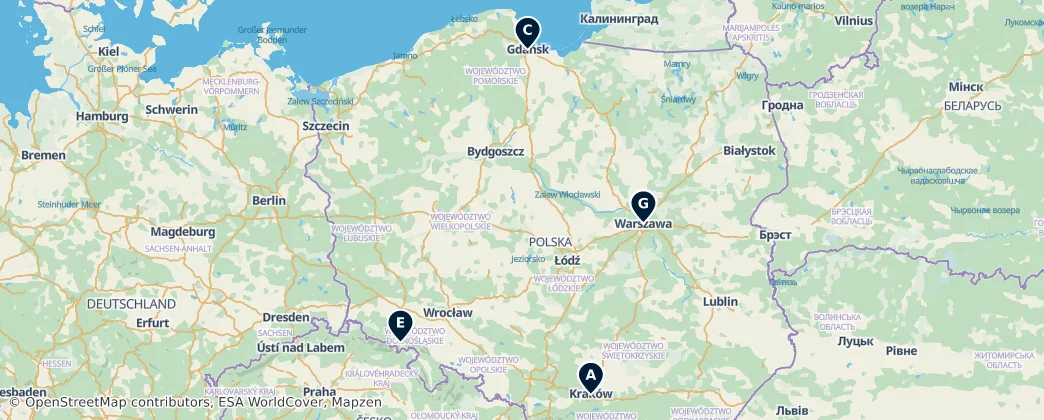 Map of Polonya