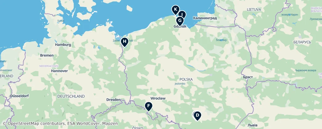 Map of Polonya
