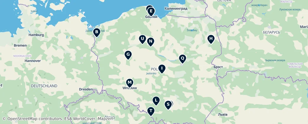 Map of Polonya