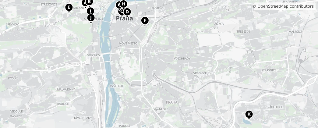 Map of Prag