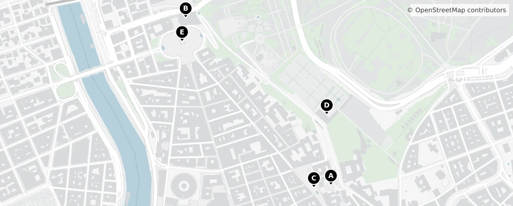 Map of Campo Marzio