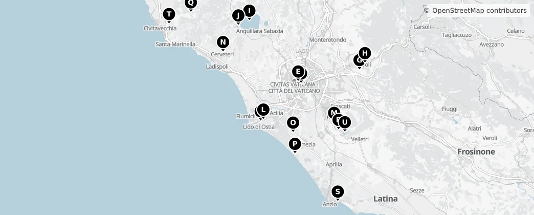 Map of Roma Başkent Metropoliten Şehri