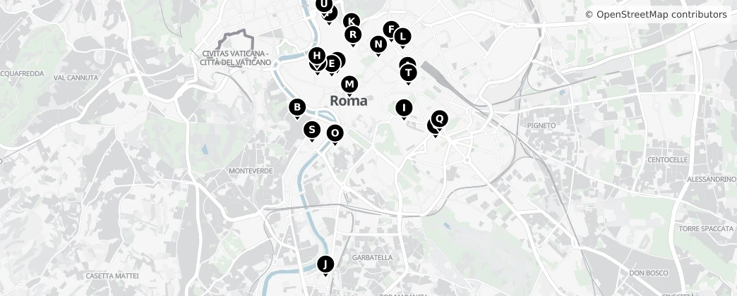 Map of Roma