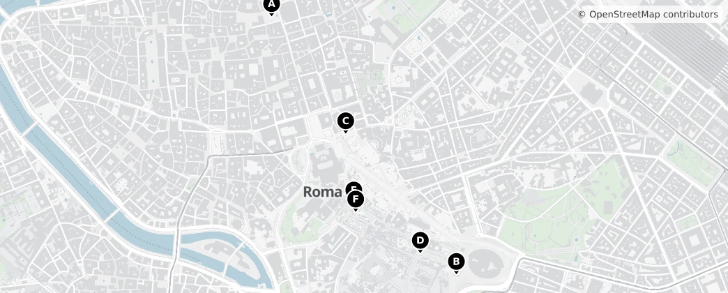 Map of Roma