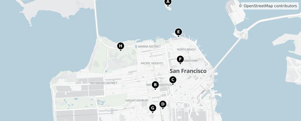 Map of San Francisco