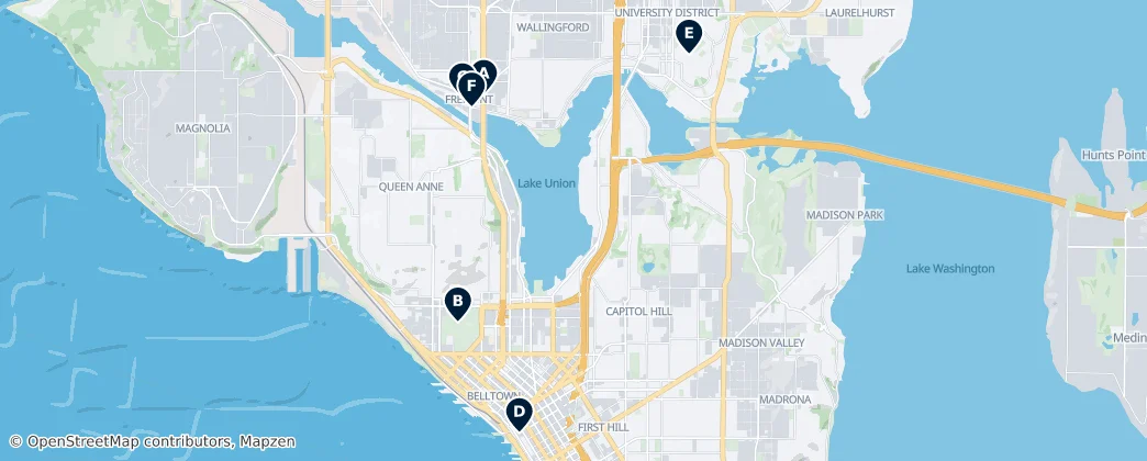 Map of Seattle