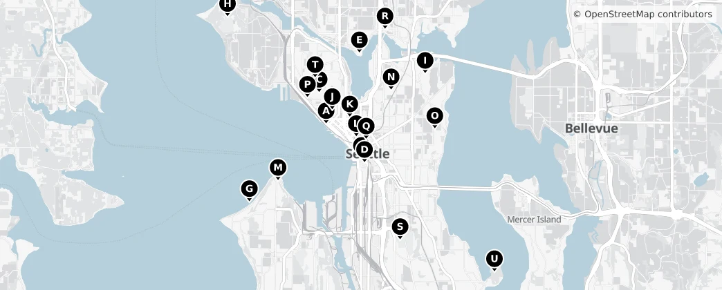 Map of Seattle
