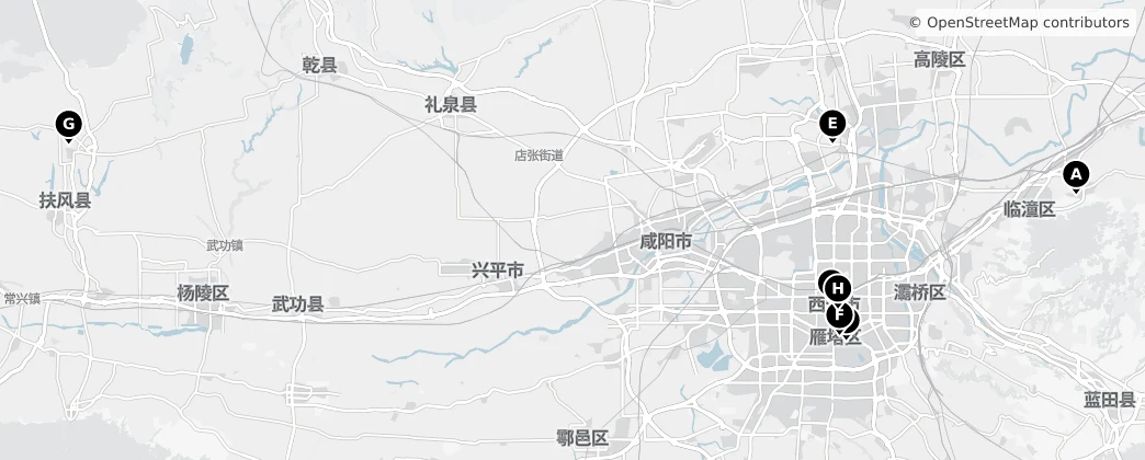 Map of Şensi
