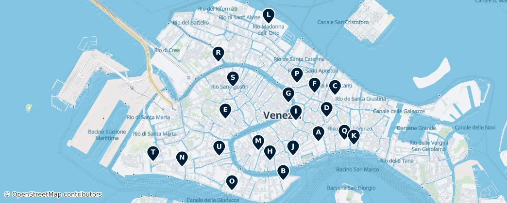 Map of Venezia