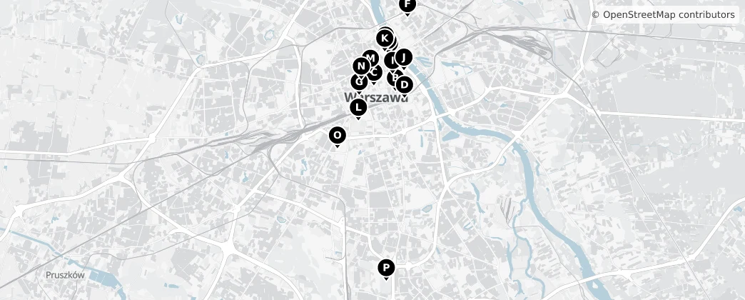 Map of Varşova