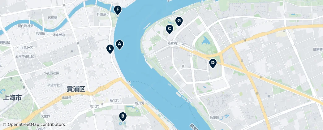 Map of Yangpu