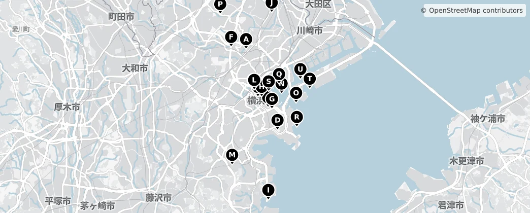 Map of Yokohama