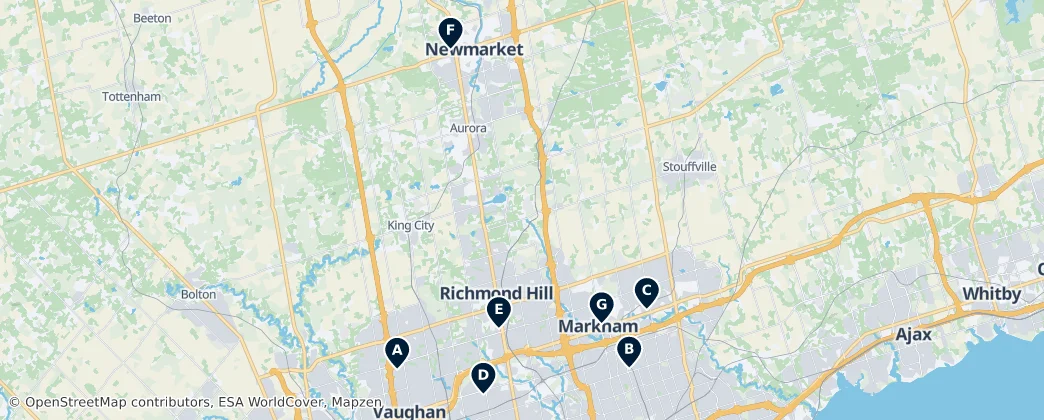 Map of York