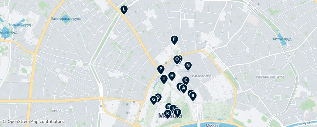 Map of Tverskoy