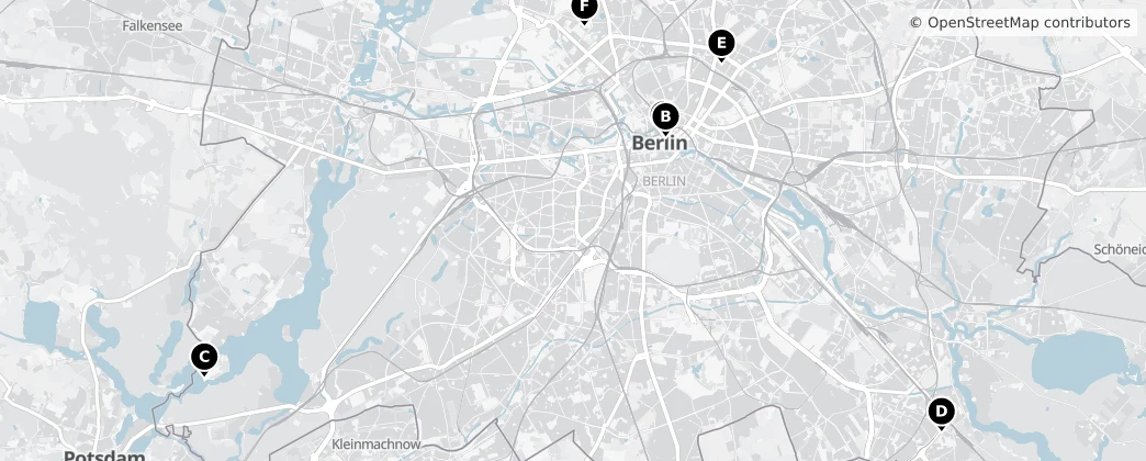 Map of Berlin