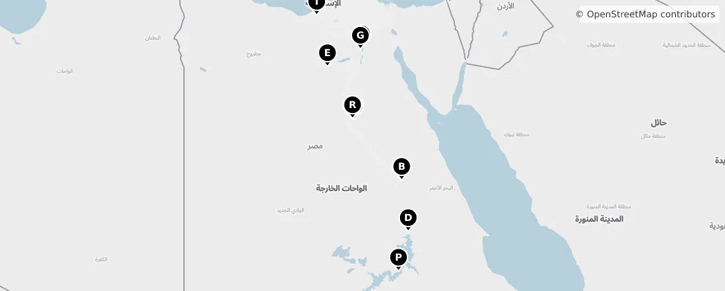 Map of Egypt