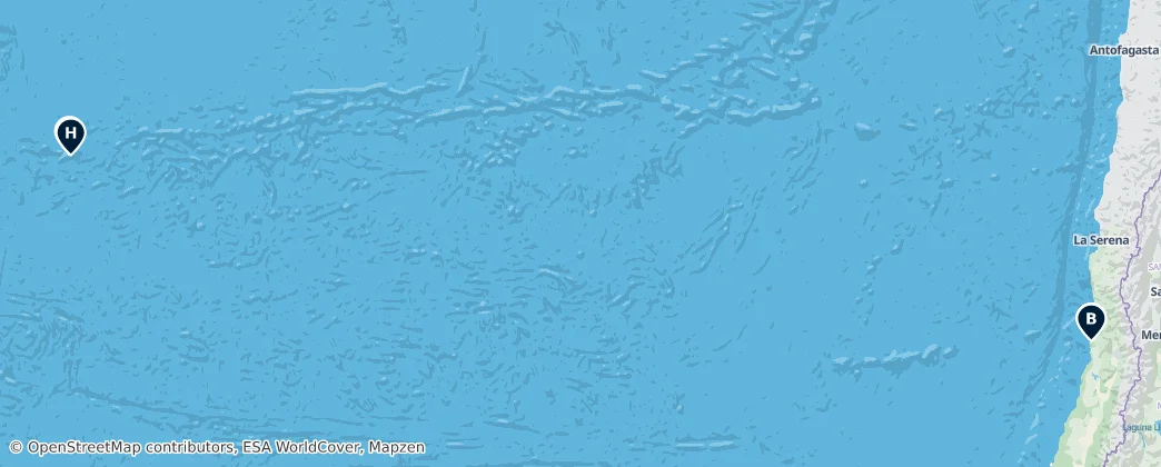 Map of Valparaiso Region